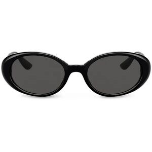 Dolce & Gabbana Re-Edition Black Oval Sunglasses